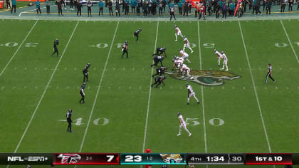 Atlanta Falcons 7-23 Jacksonville Jaguars: Trevor Lawrence leads