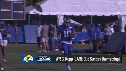 Rams' Cooper Kupp could land on IR as Sean McVay rules out star receiver  for Week 1 vs Seahawks