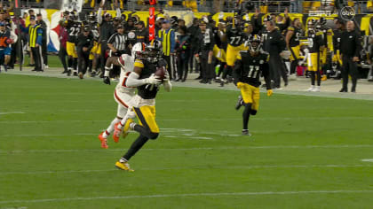 Can't-Miss Play: Pittsburgh Steelers rookie wide receiver George Pickens  submits catch of the year bid on 'Thursday Night Football' vs. Cleveland  Browns