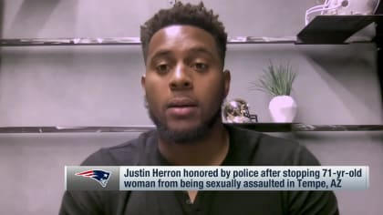 Patriots lineman Justin Herron intervenes to stop sexual assault