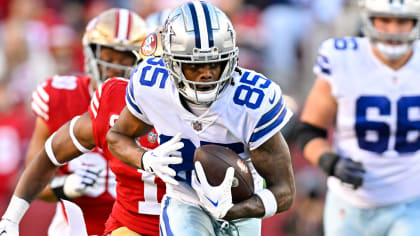 Dallas Cowboys wide receiver Noah Brown (85) makes a catch as Cincinnati  Bengals cornerback Eli Apple (20) makes the tackle during the first half of  an NFL football game Sunday, Sept. 18