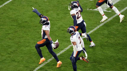 Broncos' relentless efforts cause 17-yard TFL after strip-sack of Matt Ryan