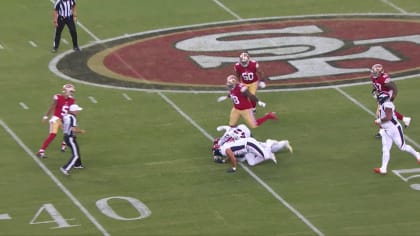 Denver Broncos defensive lineman Elijah Garcia engulfs Arizona Cardinals  quarterback David Blough for a 7-yard sack