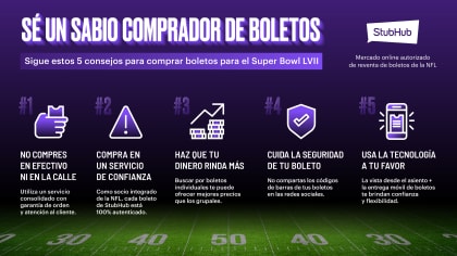 Cuánto cuesta un boleto de Super Bowl?