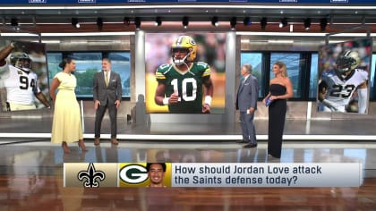 NFL GameDay Morning discuss the Green Bay Packers and the New Orleans  Saints Week 3 matchup