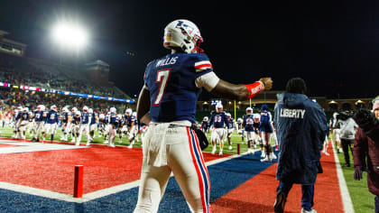 Why did Malik Willis go to Liberty Bucknell Bison Jerseys? Playing time,  film study habits led to Auburn transfer- NCAA Jerseys, College Jerseys,  College Gear, NCAA Merchandise, College Football Store