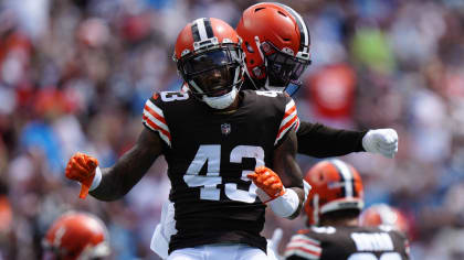 Cleveland Browns' Ronnie Harrison leaves early vs. Minnesota Vikings