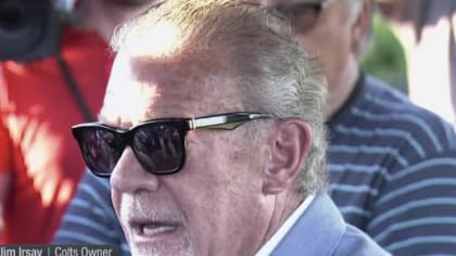 Irsay speaks on Colts' win over Raiders