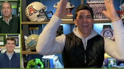 Best of New England Patriots linebacker Tedy Bruschi on 'MNF' with Peyton &  Eli