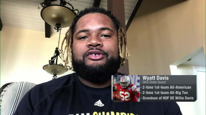 Wyatt Davis, New York Giants T, NFL and PFF stats