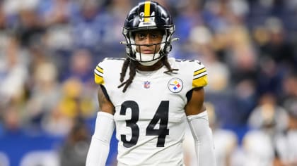 Pittsburgh Steelers safety Terrell Edmunds (34) lines up during