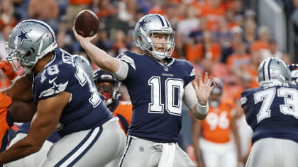 Dallas Cowboys wide receiver Dennis Houston (17) is seen during an NFL  football game against the