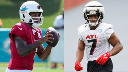 Atlanta Falcons and Miami Dolphins holding joint practice today