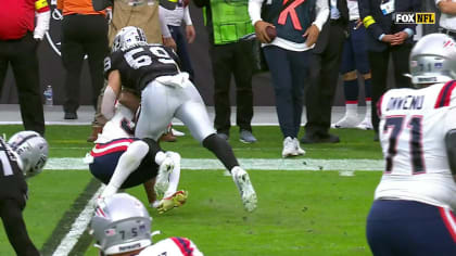 Las Vegas Raiders linebacker Luke Masterson (59) against the Indianapolis  Colts during the first half of an NFL football game, Sunday, Nov 13, 2022,  in Las Vegas. (AP Photo/Rick Scuteri Stock Photo - Alamy