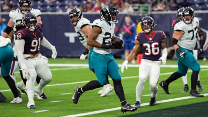 Jacksonville Jaguars running back Snoop Conner (24) is seen during warm ups  before an NFL football