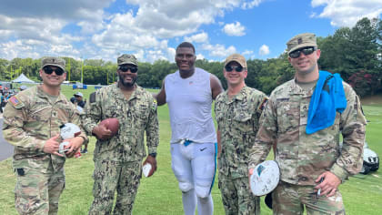 USAA, Lowe's and the NFL salute service with Military Appreciation