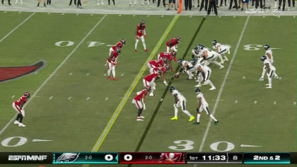 Hendrickson swallows Stafford for second sack of the night