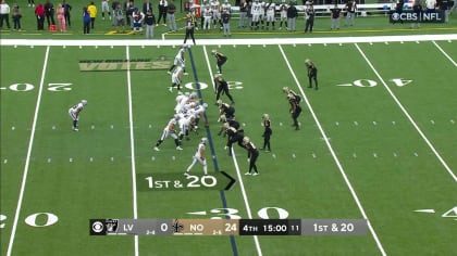 New Orleans Saints defensive end Payton Turner highlights vs. Panthers