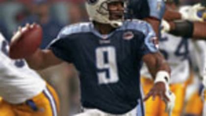 Stevie Mcnair 9 Tennessee Titans Afc South Champions Super Bowl