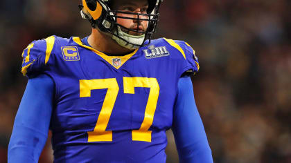 NFL Auction  Crucial Catch - Rams Rob Havenstein Game Worn Jersey