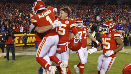 Field View: Kansas City Chiefs celebrate after game-winning TD in OT