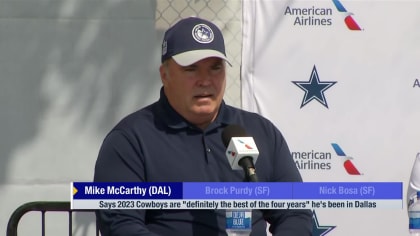 Mike McCarthy says this is the 'most involved' he's been with