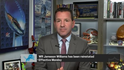 Detroit Lions 'stargazing' at explosive Jameson Williams 