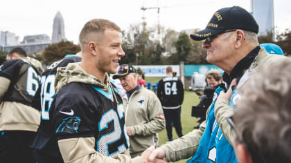 McCaffrey, Strahan among NFL's Salute to Service Award nominees