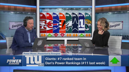 New York Giants on X: Moving on up in power rankings 