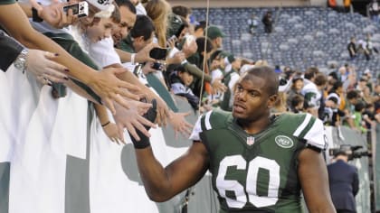 Jets offensive tackle D'Brickashaw Ferguson retiring after 10 seasons 