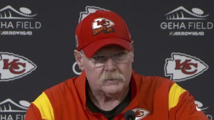 Kansas City Chiefs Head coach Andy Reid expresses pride in progress and  performance against Chicago Bears