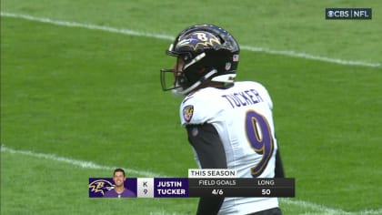 Ravens kicker Justin Tucker signs four-year extension through 2027 season