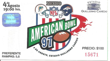 Boleto American Bowl