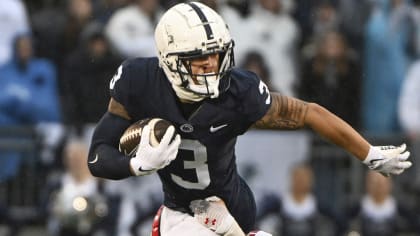 Parker Washington of Penn State catches touchdown for Jaguars