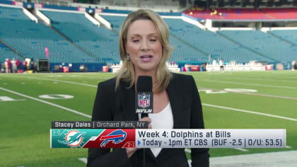 NFL Network's Stacey Dales: Expect Buffalo Bills safety Damar Hamlin to  have a 'significant' role in special teams vs. Miami Dolphins