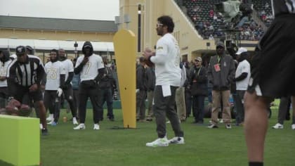 PHOTOS: Russell Wilson Competes In 2022 Pro Bowl Skills Showdown