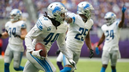 August 17, 2019: Detroit Lions linebacker Jalen Reeves-Maybin (44