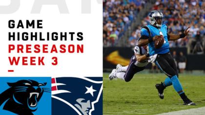 Carolina Panthers vs. New England Patriots Preseason Week 2 Highlights