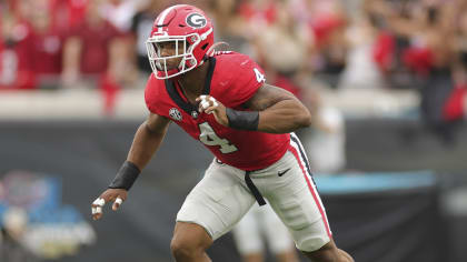 Breaking down Georgia Bulldogs EDGE rusher Nolan Smith's college highlights