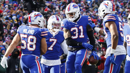 Buffalo Bills safety Dean Marlowe looks like heat-seeking missile