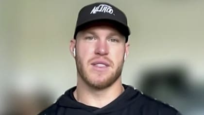 Giants TE Kyle Rudolph feels 'extremely fortunate' about discovery of foot  injury