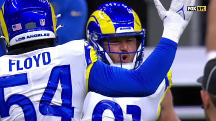 Los Angeles Rams defensive tackle Greg Gaines' second sack of day goes for  massive 13-yard loss