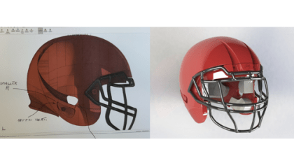 Engineering students advance prototype for NFL Helmet Challenge » Liberty  News