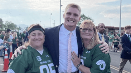 How being raised by his same sex parents helped propel Trey McBride to the  NFL