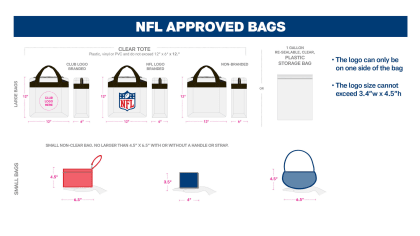 NFL UK Clear Bag Policy