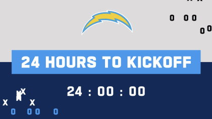 chargers kickoff