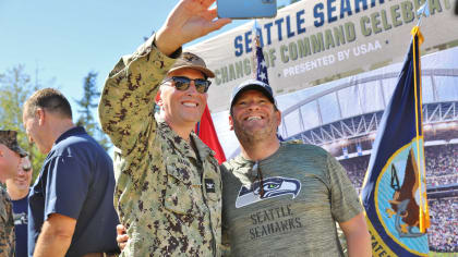 Seahawks Celebrate Military & Veterans with NFL's Salute to