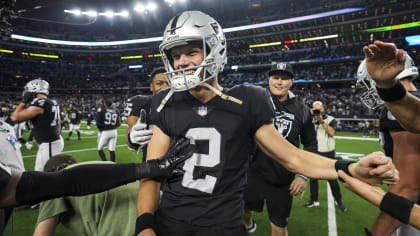 Raiders' AJ Cole interviews Daniel Carlson for Q&A, Raiders News