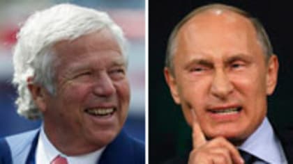 Vladimir Putin Actually Did Steal New England Patriots Owner's