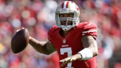 Colin Kaepernick's Game-Worn 2013 NFL Playoffs 49ers Jersey